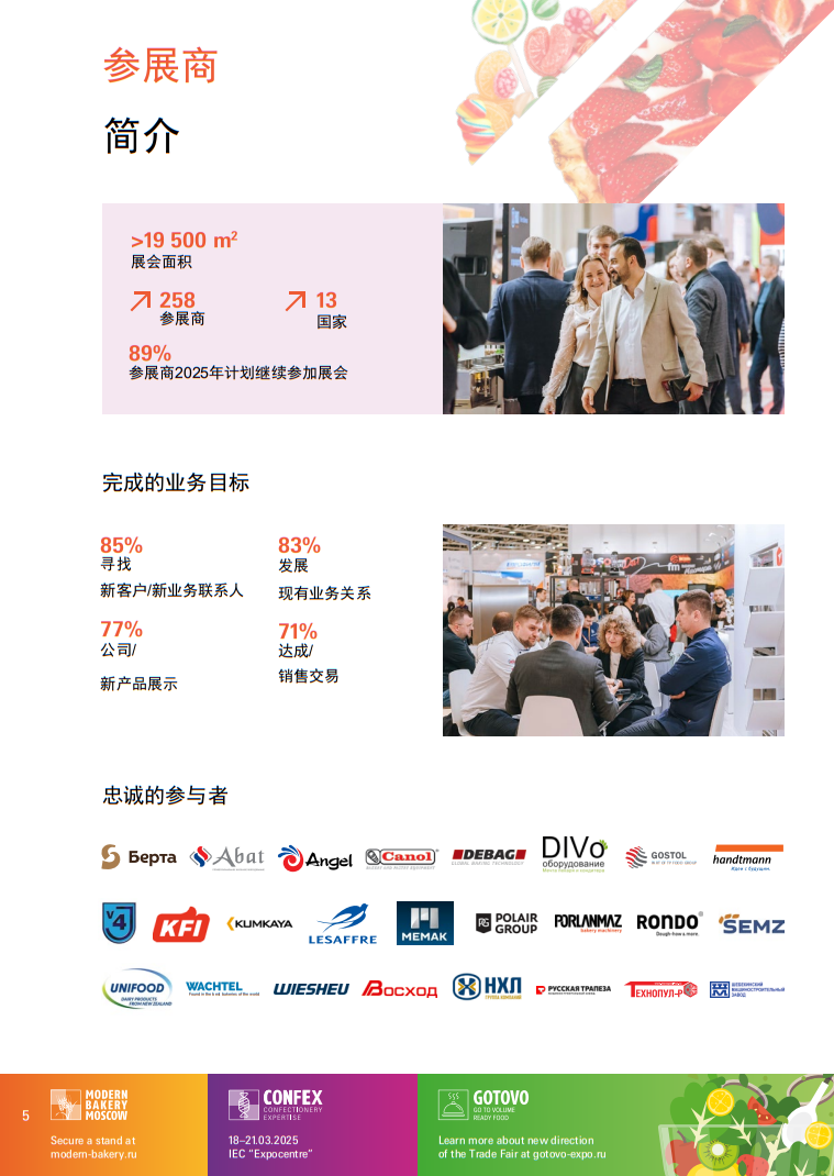 俄羅斯莫斯科烘焙展覽會